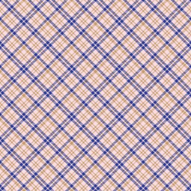 Moda tekstil ve grafikleri için uygun Pembe Donanma Çapraz Ekose Tartan desenli kusursuz desen tasarımı