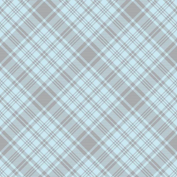 Céu Azul Diagonal Xadrez Tartan Texturizado Design Padrão Sem Costura —  Vetores de Stock