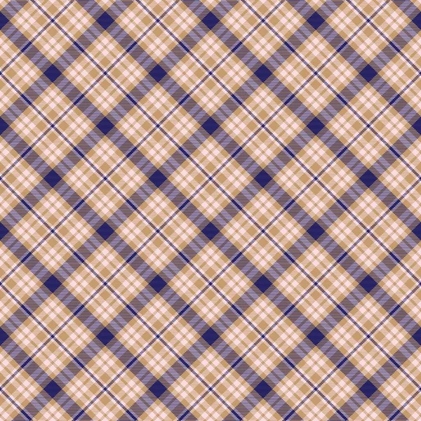 Pink Navy Diagonal Plaid Tartan Texturované Bezešvý Vzor Design Vhodný — Stockový vektor