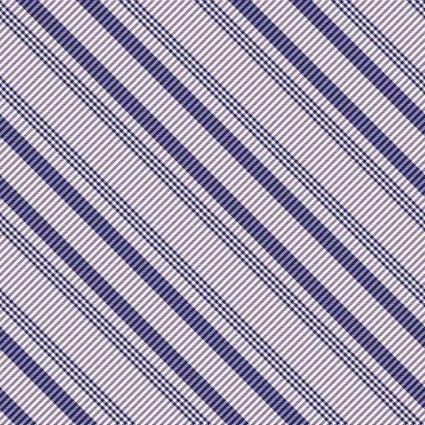 Rose Marine Diagonal Plaid Tartan Texturé Design Sans Couture Adapté — Image vectorielle