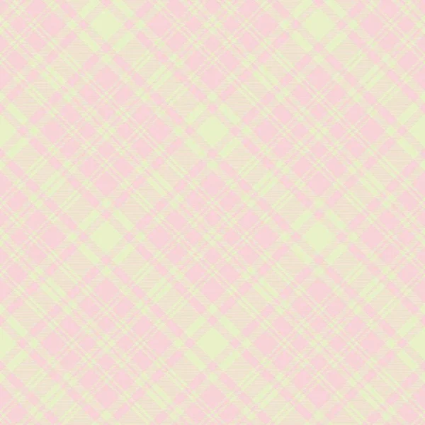 ピンクのダイアログ再生 Tartanテクスチャファッションテキスタイルやグラフィックに適したシームレスなパターンデザイン — ストックベクタ