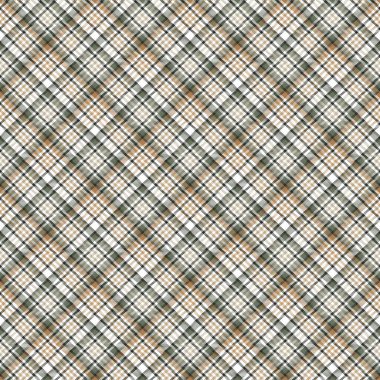 Moda tekstil ve grafikleri için uygun Yeşil Çapraz Ekose Tartan desenli kusursuz desen tasarımı