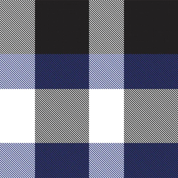 Aszimmetrikus Kockás Texturált Zökkenőmentes Minta Alkalmas Divat Textil Grafika — Stock Vector