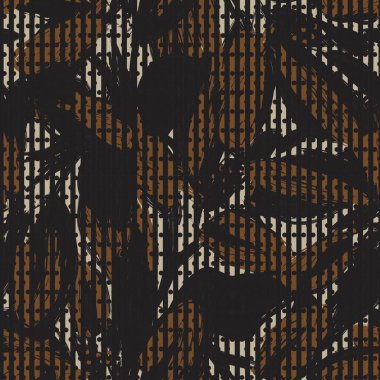 Moda tekstil ve grafikleri için çizgili dokuları olan çiçeksiz desen