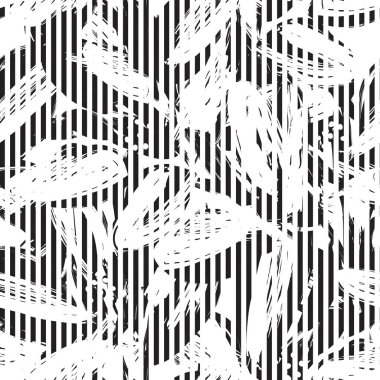 Moda tekstil ve grafikleri için çizgili dokuları olan çiçeksiz desen