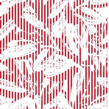 Moda tekstil ve grafikleri için çizgili dokuları olan çiçeksiz desen