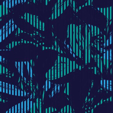 Moda tekstil ve grafikleri için çizgili dokuları olan çiçeksiz desen