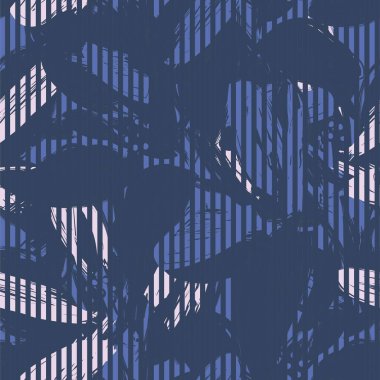 Moda tekstil ve grafikleri için çizgili dokuları olan çiçeksiz desen