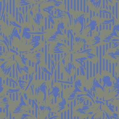 Moda tekstil ve grafikleri için çizgili dokuları olan çiçeksiz desen