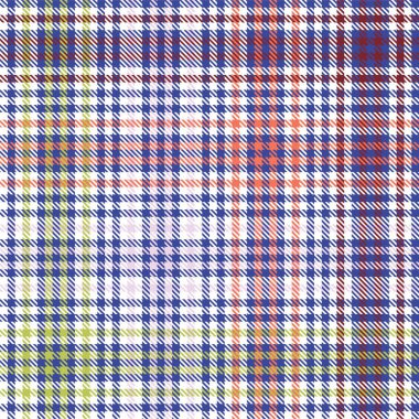 Renkli Ekose desenli moda tekstil ve grafikleri için pürüzsüz desen