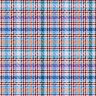 Renkli Ekose desenli moda tekstil ve grafikleri için pürüzsüz desen