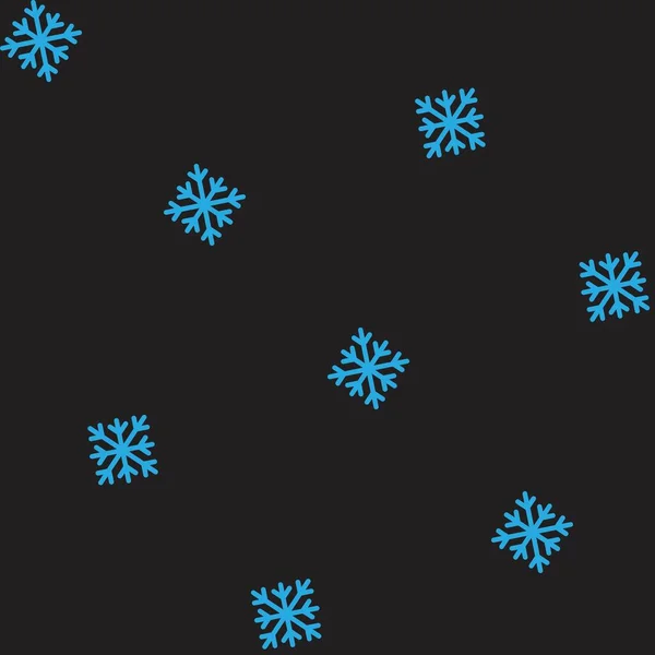 Vánoční Vločky Hladký Vzor Design Pro Webové Stránky Grafiky Módní — Stockový vektor