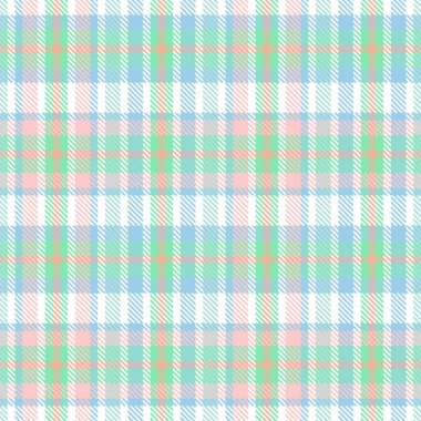 Gökkuşağı Pastel Ekoseli Moda tekstil ve grafikleri için kusursuz desen
