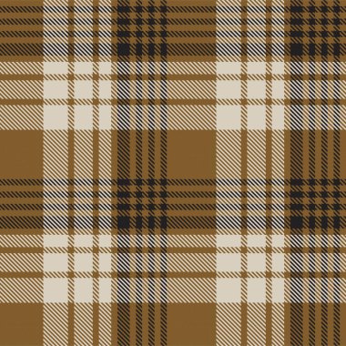 Kahverengi Ombre Ekose desenli moda tekstil ve grafikleri için uygun kusursuz desen