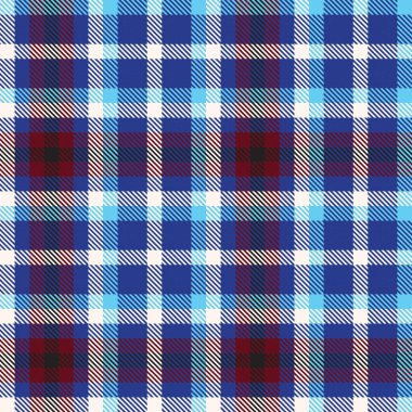 Mavi Ombre Ekose desenli, moda tekstil ve grafikleri için uygun.