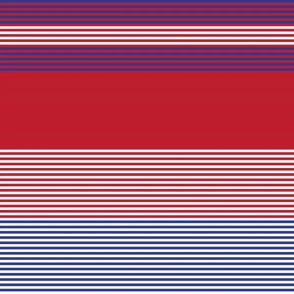 Red Navy Double Striped Naadloos Patroon Ontwerp Voor Mode Textiel — Stockvector