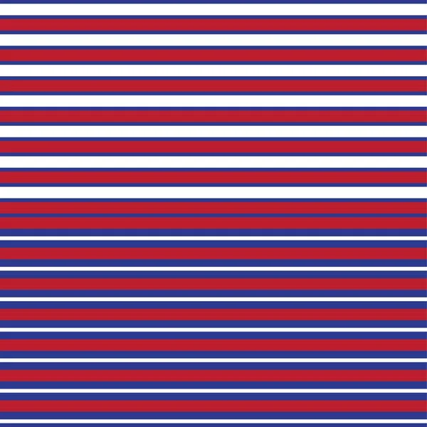 Red Navy Double Motif Rayé Sans Couture Pour Les Textiles — Image vectorielle