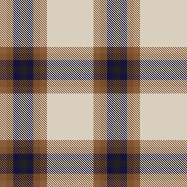 Kahverengi Ombre Ekose desenli moda tekstil ve grafikleri için uygun kusursuz desen