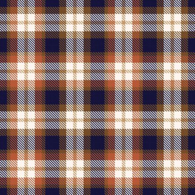 Kahverengi Ombre Ekose desenli moda tekstil ve grafikleri için uygun kusursuz desen