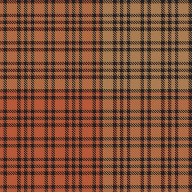 Kahverengi Ombre Ekose desenli moda tekstil ve grafikleri için uygun kusursuz desen
