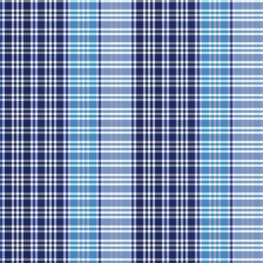 Mavi Ombre Ekose desenli, moda tekstil ve grafikleri için uygun.