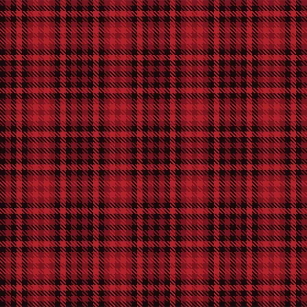 Red Ombre Plaid Texture Modello Senza Cuciture Adatto Tessuti Moda — Vettoriale Stock