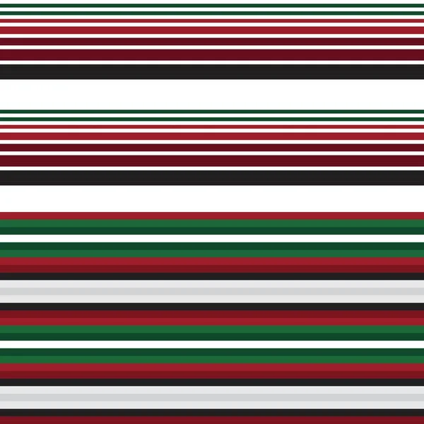 Різдвяний Двосмуговий Безшовний Візерунок Модного Текстилю Графіки — стоковий вектор