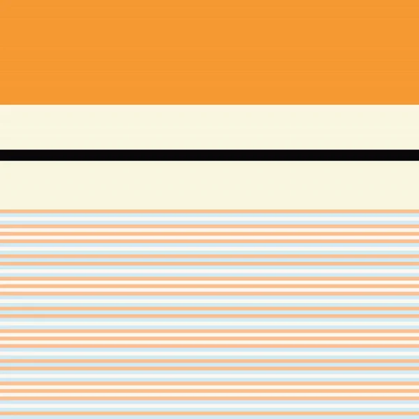 Arancione Doppio Disegno Righe Senza Cuciture Tessuti Moda Grafica — Vettoriale Stock