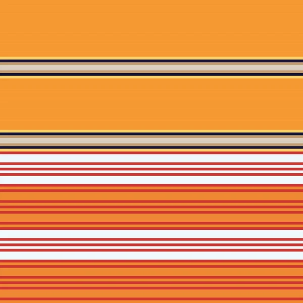 Orange Double Motif Sans Couture Rayé Design Pour Les Textiles — Image vectorielle