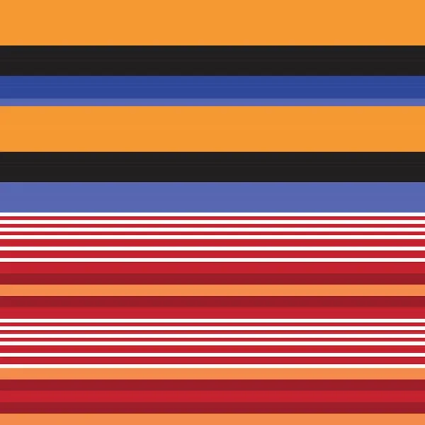Diseño Patrón Sin Costuras Rayas Dobles Naranja Para Textiles Gráficos — Vector de stock