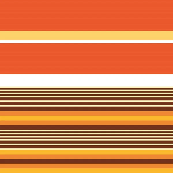 Orange Double Motif Sans Couture Rayé Design Pour Les Textiles — Image vectorielle