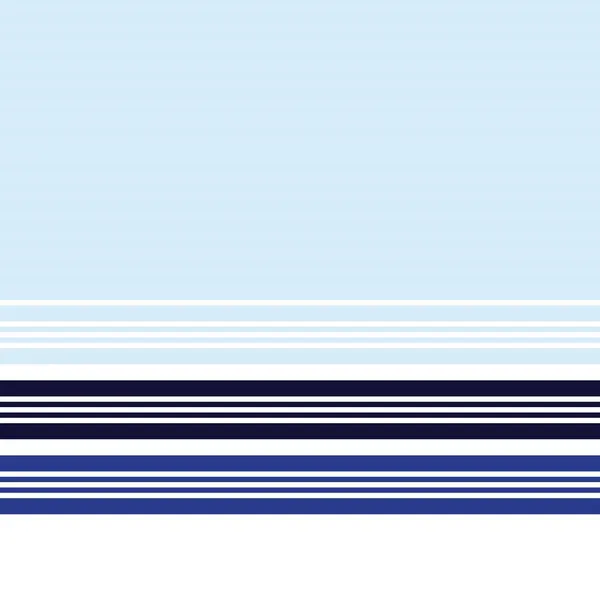 Blue Doppio Disegno Righe Senza Cuciture Tessuti Moda Grafica — Vettoriale Stock