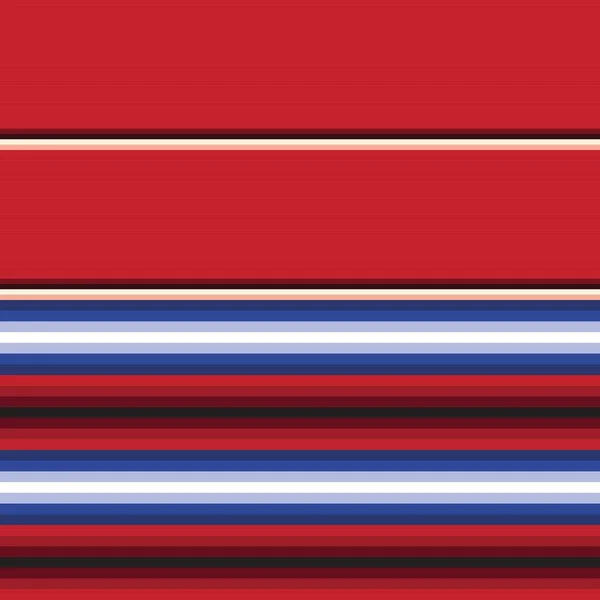 Червоний Подвійний Смугастий Безшовний Візерунок Модного Текстилю Графіки — стоковий вектор