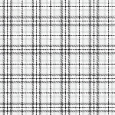 Moda tekstil ve grafikleri için uygun siyah ve beyaz desenli ekose desenli