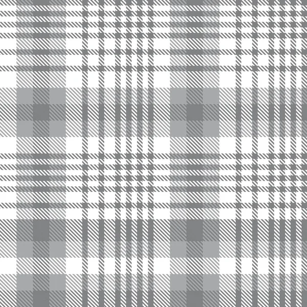 Black White Ombre Plaid Texturovaný Bezešvý Vzor Vhodný Pro Módní — Stockový vektor