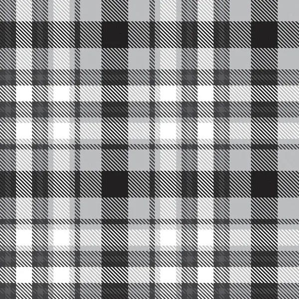 Padrão Sem Costura Texturizado Preto Branco Ombre Plaid Adequado Para —  Vetores de Stock