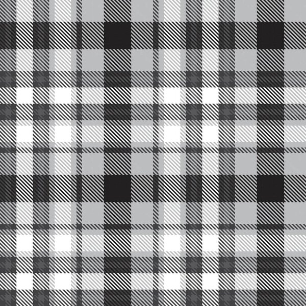Black and White Ombre Plaid textured seamless pattern suitable for fashion textiles and graphics