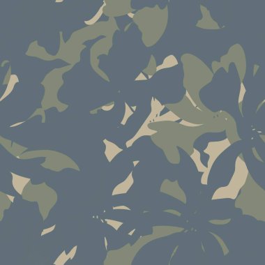 Çiçek fırçası darbeleri moda baskıları, grafikler, arka planlar ve el sanatları için pürüzsüz desen