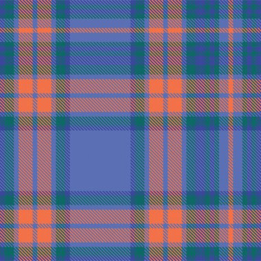 Renkli Ekose desenli moda tekstil ve grafikleri için pürüzsüz desen