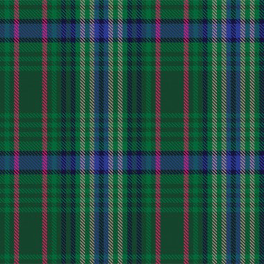 Renkli Ekose desenli moda tekstil ve grafikleri için pürüzsüz desen
