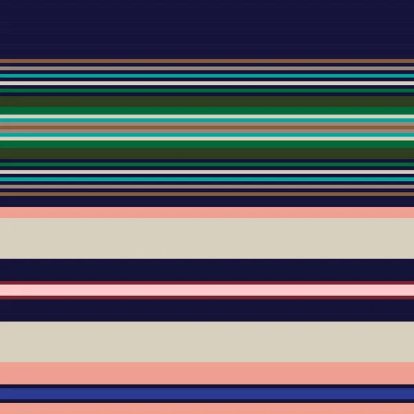 Dubbel Rainbow Randig Sömlös Mönster Design För Mode Textilier Och — Stock vektor