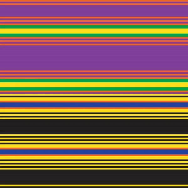 Double Rainbow Gestreiftes Nahtloses Muster Design Für Modetextilien Und Grafiken — Stockvektor