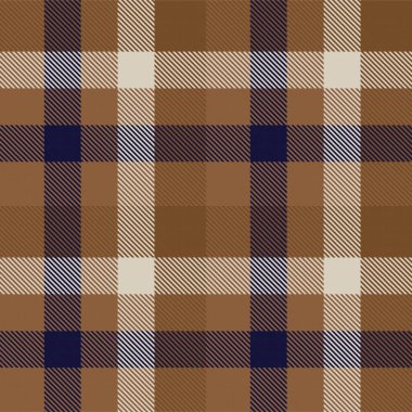 Kahverengi Ombre Ekose desenli moda tekstil ve grafikleri için uygun kusursuz desen