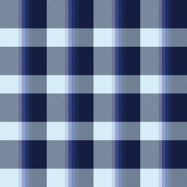 Mavi Ombre Ekose desenli, moda tekstil ve grafikleri için uygun.