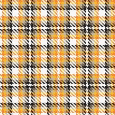 Moda tekstil ve grafikleri için uygun turuncu Ombre ekose desenli kusursuz desen