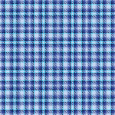 Mavi Ombre Ekose desenli, moda tekstil ve grafikleri için uygun.