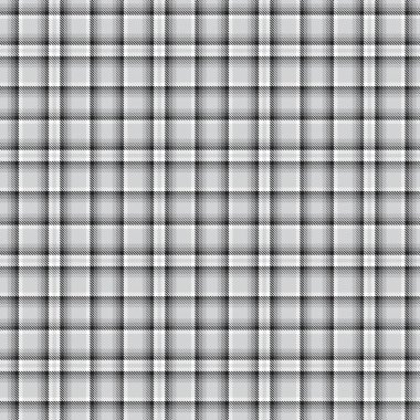 Moda tekstil ve grafikleri için uygun siyah ve beyaz desenli ekose desenli