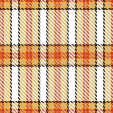 Moda tekstil ve grafikleri için uygun turuncu Ombre ekose desenli kusursuz desen