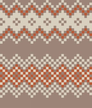 Moda tekstili, örgü, grafikler için simgesiz desen