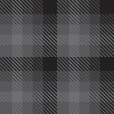 Moda tekstil ve grafikleri için uygun siyah ve beyaz desenli ekose desenli